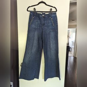 High waisted wide leg pilcro jeans size 29
